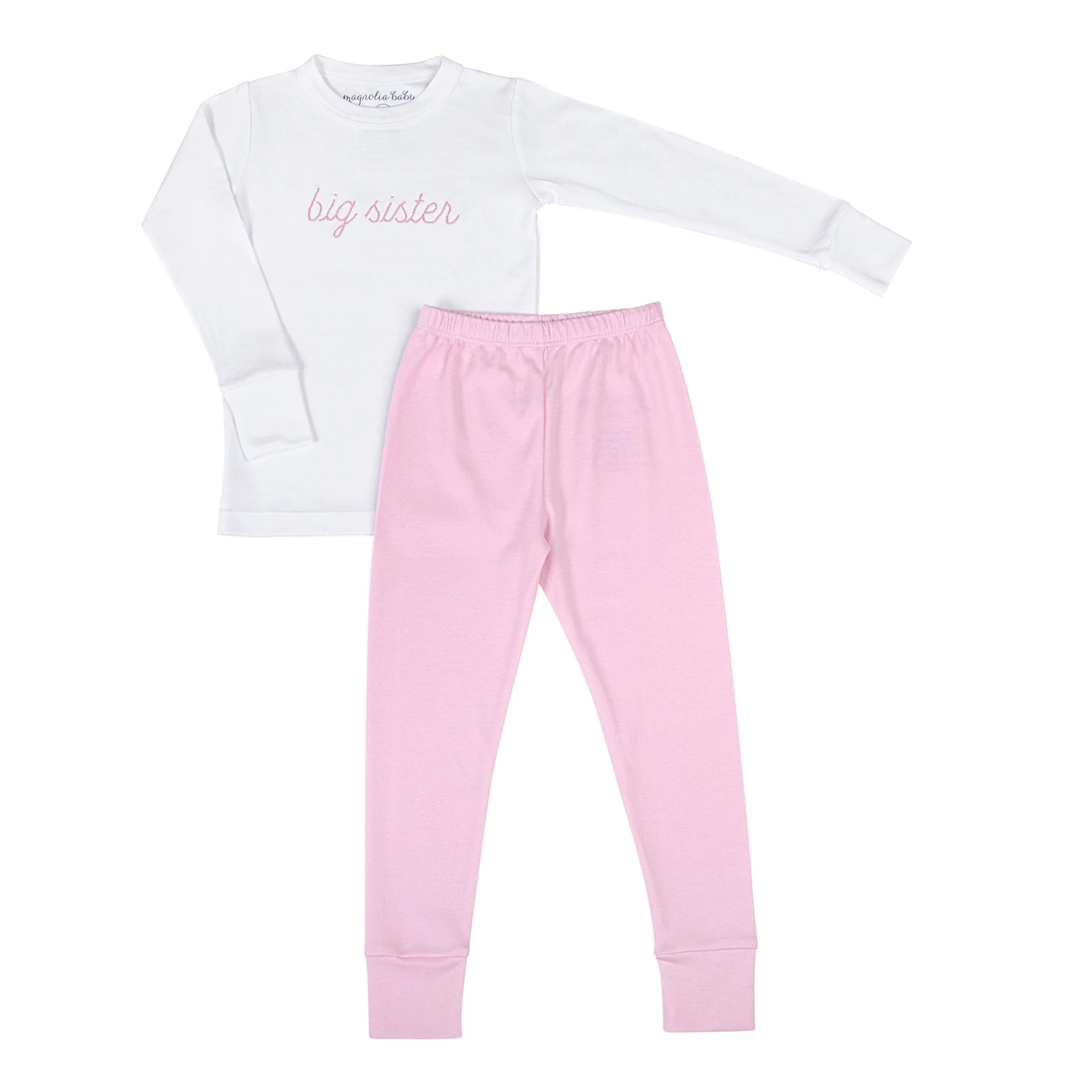 Big Sister Embroidered Long Pajamas - Image 3